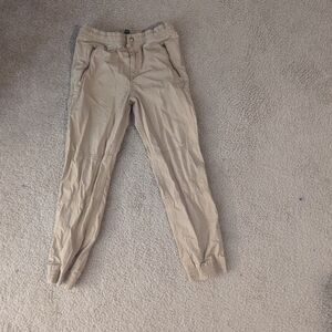 Beige Casual Pants Ralph Lauren Big Boys Size Medium 10-12